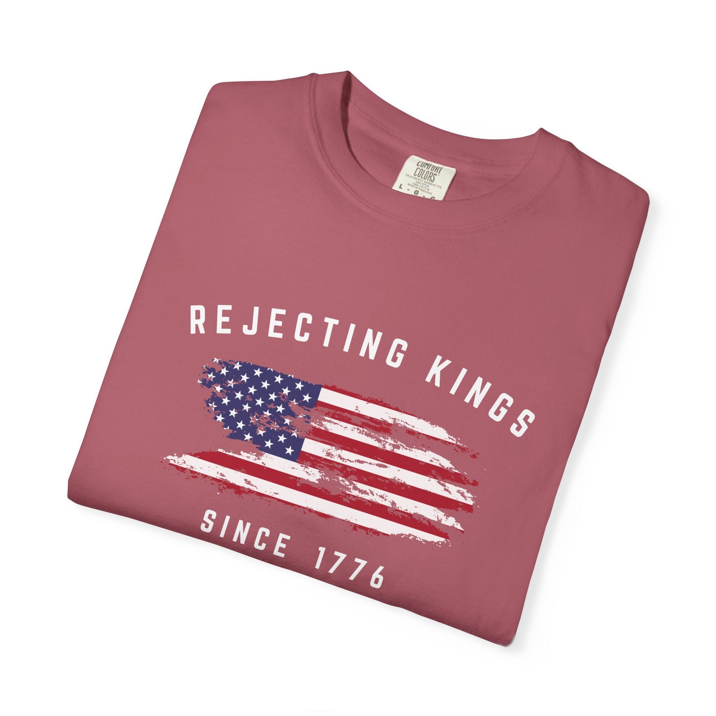Rejecting Kings Shirt, personalized 4th July independent shirt, Since 1776 Shirt,No Kings In America Shirt,Pro Democracy Shirt,gift for her
