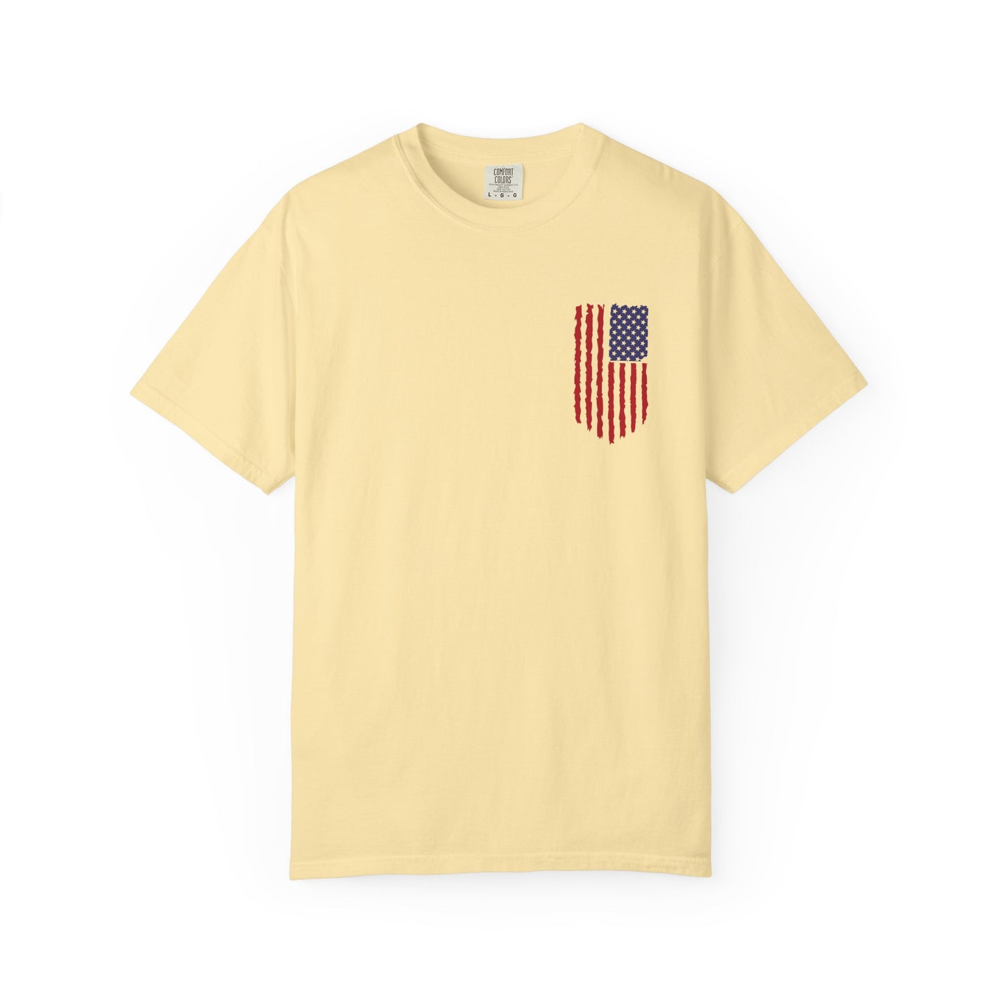 Comfort Colors Men's American Flag Shirt, American flag 4th of July shirt, Men's American Flag Shirt, Patriotic Shirt, USA Flag Tee,