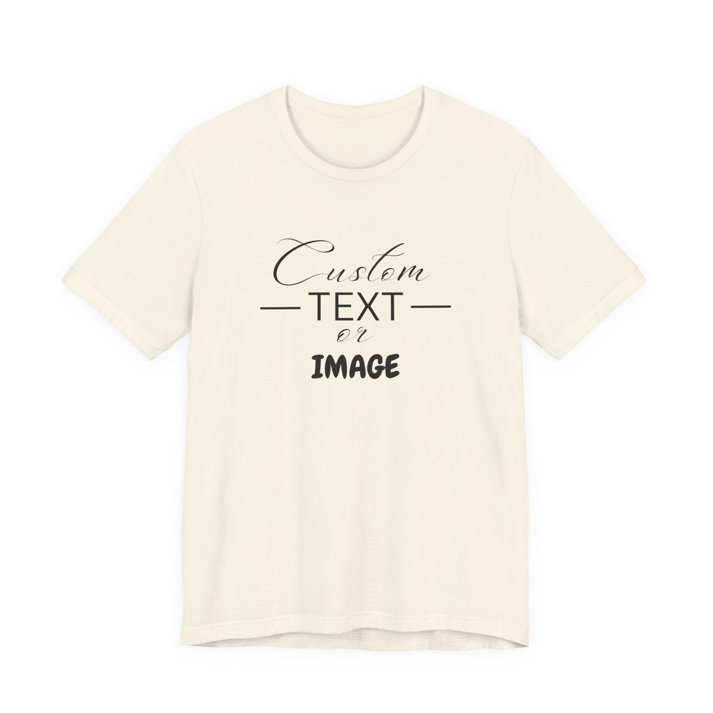 Custom Bell Canvas T Shirt, Personalized Bella Shirt, Custom Unisex Shirts, Custom Shirt, T-Shirt, Custom Logo Shirts, Customizable Business