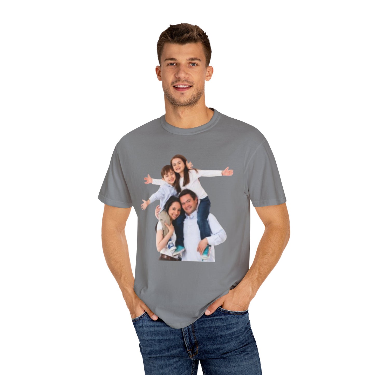 Custom Shirt With Photo, Make Your Own Shirt, Comfort Colors Custom Photo Shirt, Birthday Photo , Family Photo Shirt | Custom Image Shirt