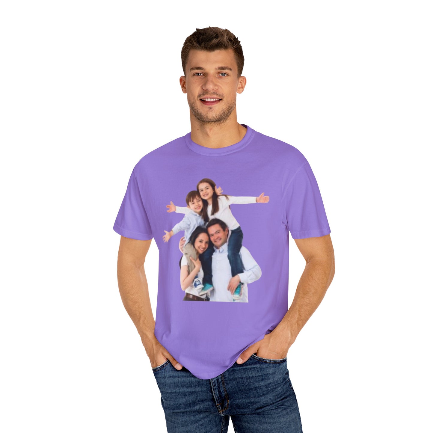 Custom Shirt With Photo, Make Your Own Shirt, Comfort Colors Custom Photo Shirt, Birthday Photo , Family Photo Shirt | Custom Image Shirt