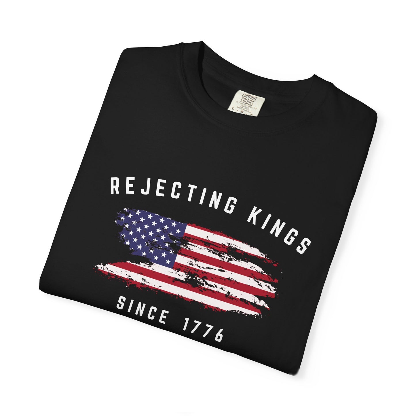 Rejecting Kings Shirt, personalized 4th July independent shirt, Since 1776 Shirt,No Kings In America Shirt,Pro Democracy Shirt,gift for her