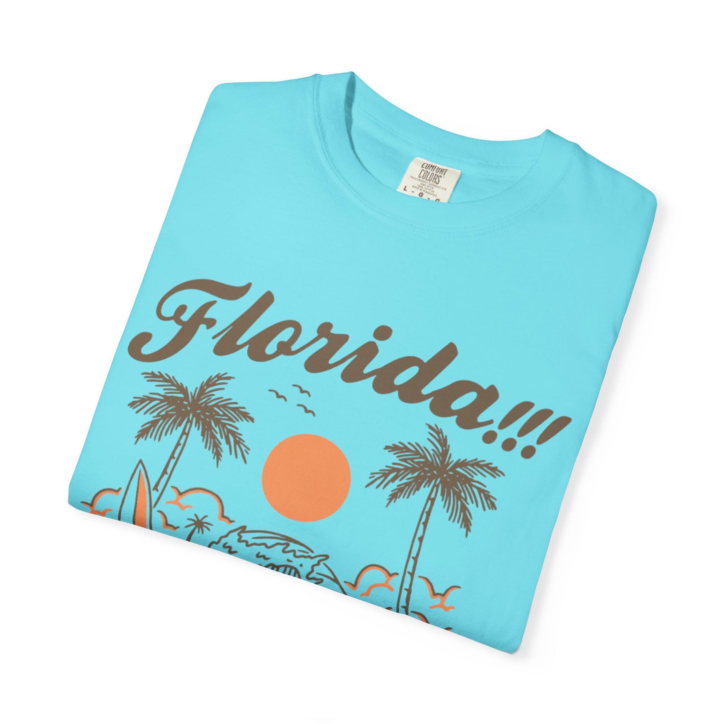 Florida Shirt, Summer Vacation Shirt, Girls Trip Bachelorette Gift, Tropical Holiday Shirt Florida Bury Your Regrets Girls Trip Shirt,