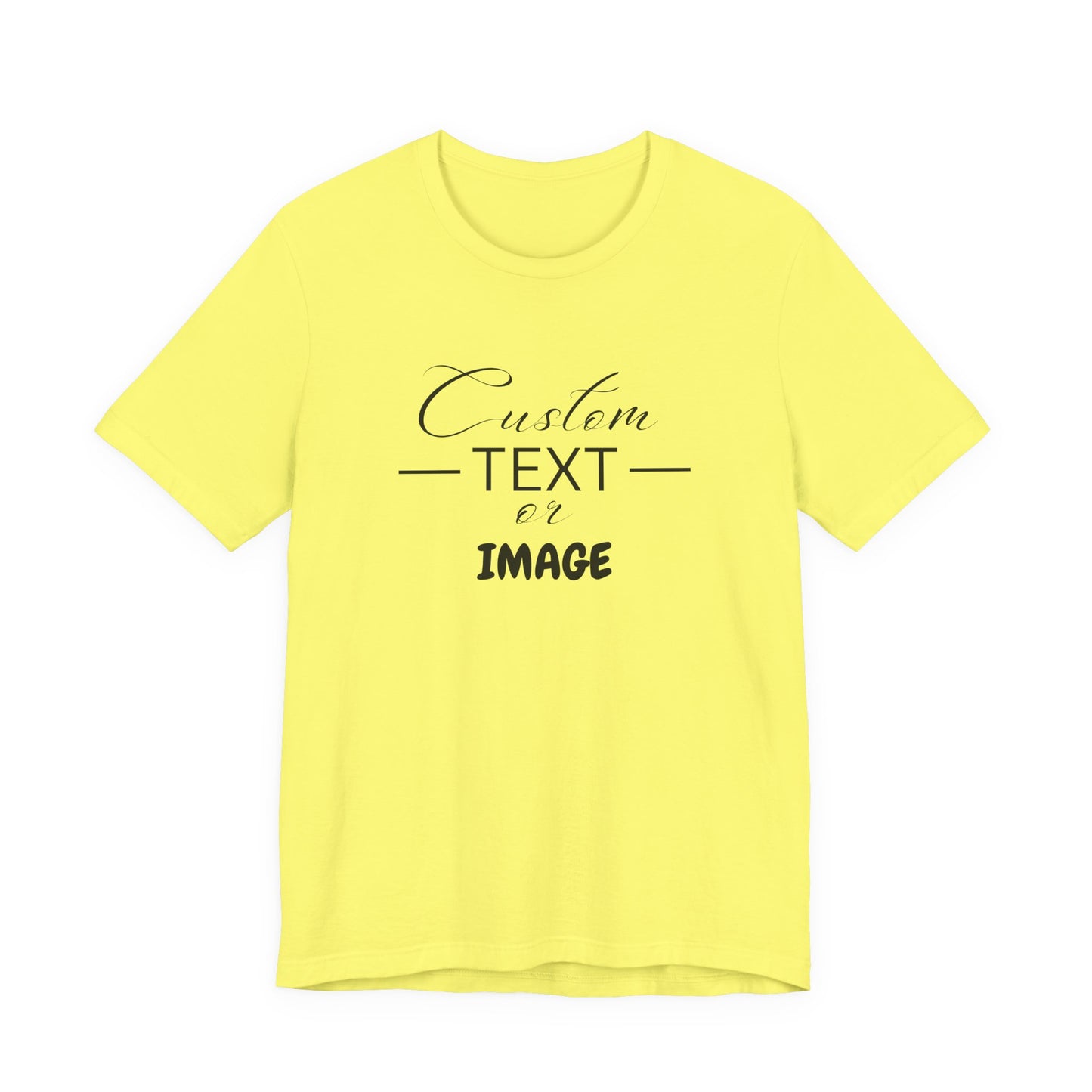 Custom Bell Canvas T Shirt, Personalized Bella Shirt, Custom Unisex Shirts, Custom Shirt, T-Shirt, Custom Logo Shirts, Customizable Business
