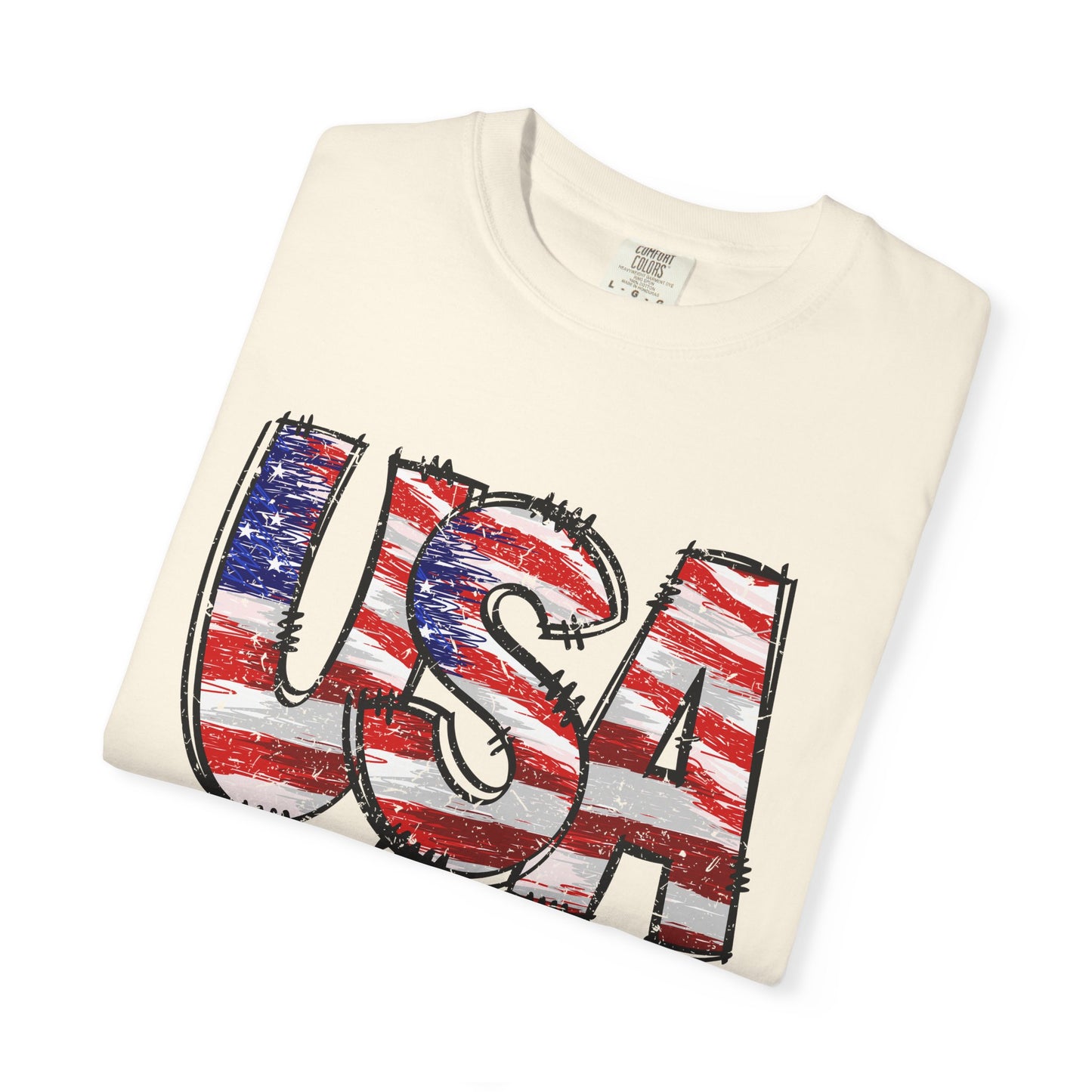 Comfort Color USA Shirt, Independent Day Shirt, USA 1776 Top, Gift For Her, Valentine's Day Shirt, America Shirt, 4th of July Tee,