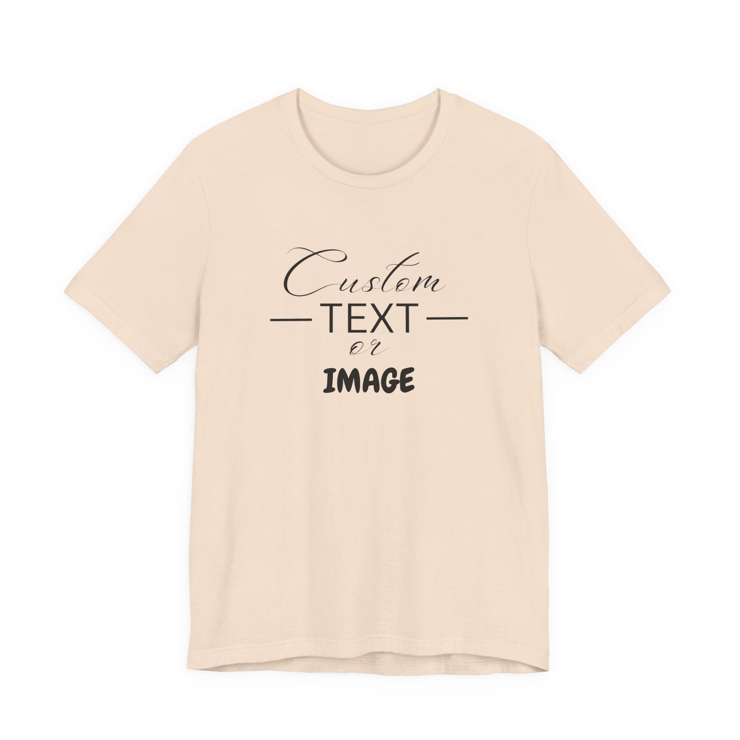 Custom Bell Canvas T Shirt, Personalized Bella Shirt, Custom Unisex Shirts, Custom Shirt, T-Shirt, Custom Logo Shirts, Customizable Business