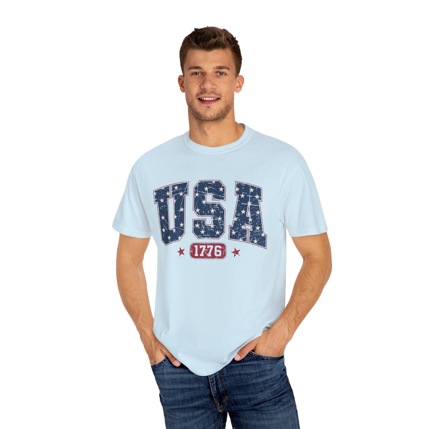 USA Comfort Colors Shirt, Red White and Blue, America Shirt, 4th of July Tee,mothers day, mommy and me, mom, 4th of july, patriotic