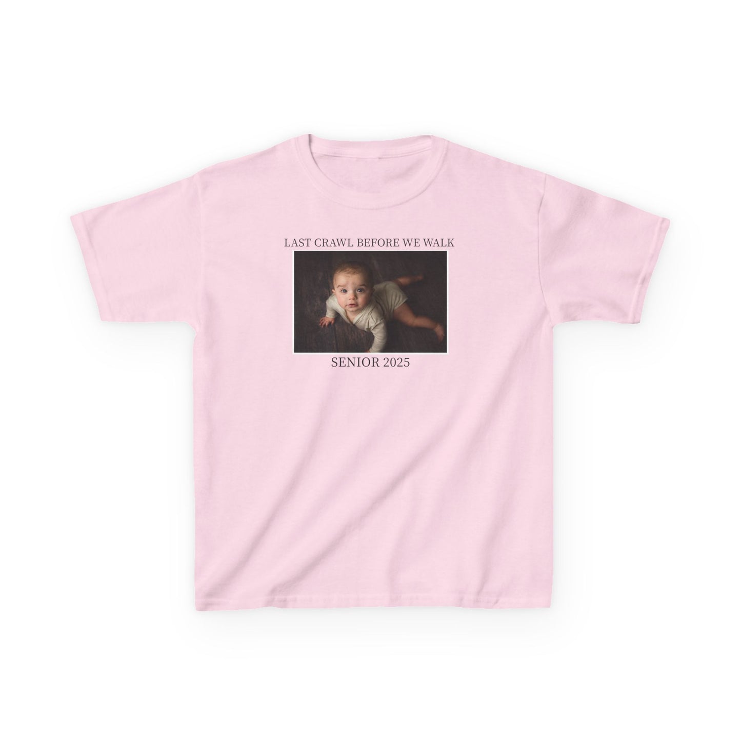 Custom Photo Senior Baby Tee, Last Crawl Before We Walk Grad Baby Tee, Sorority Bar Crawl Shirt, Custom Bar Crawl Tshirt,Custom Photo shirt