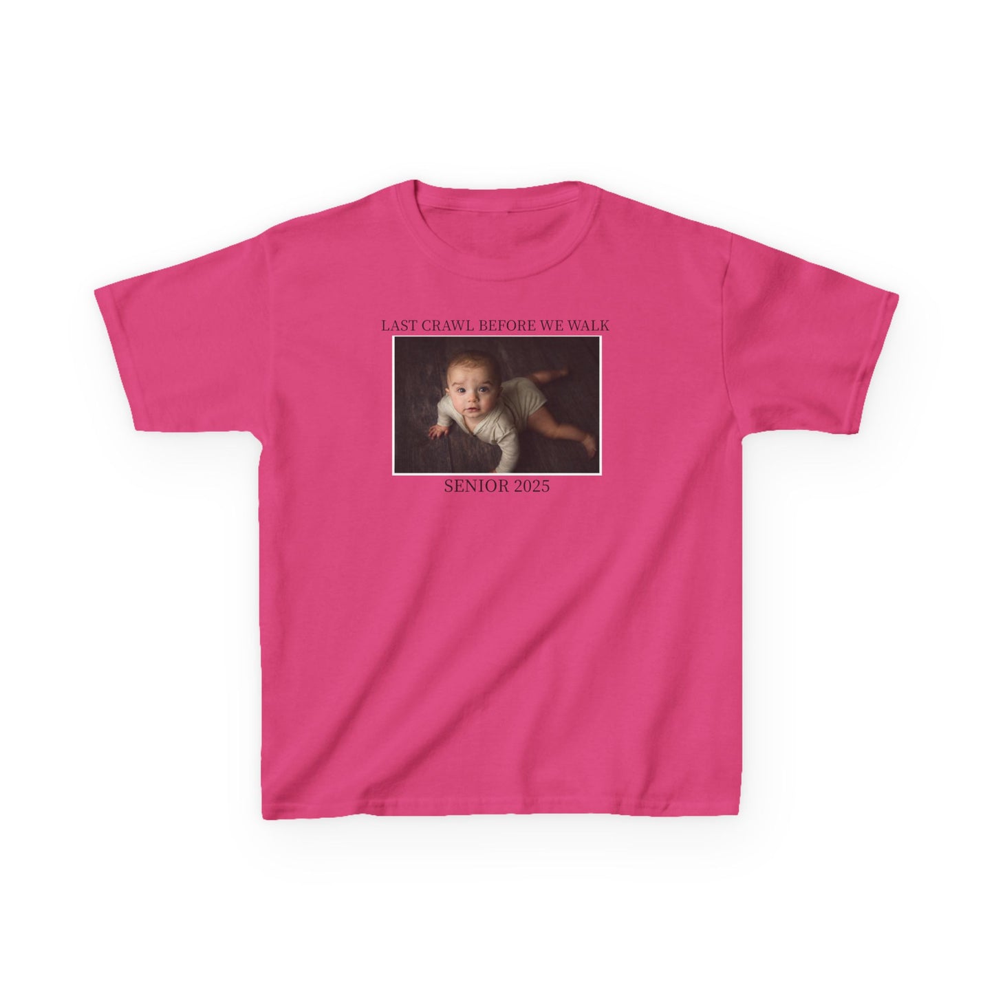 Custom Photo Senior Baby Tee, Last Crawl Before We Walk Grad Baby Tee, Sorority Bar Crawl Shirt, Custom Bar Crawl Tshirt,Custom Photo shirt