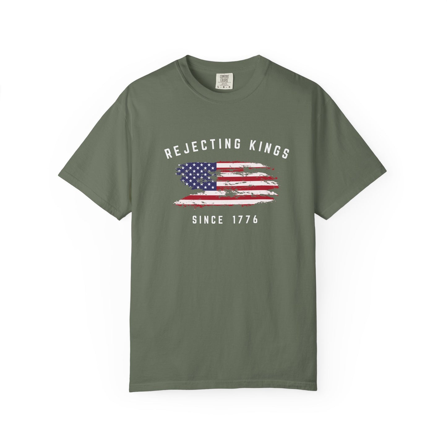 Rejecting Kings Shirt, personalized 4th July independent shirt, Since 1776 Shirt,No Kings In America Shirt,Pro Democracy Shirt,gift for her