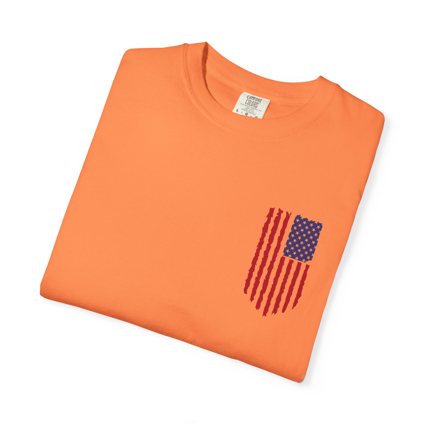 Comfort Colors Men's American Flag Shirt, American flag 4th of July shirt, Men's American Flag Shirt, Patriotic Shirt, USA Flag Tee,