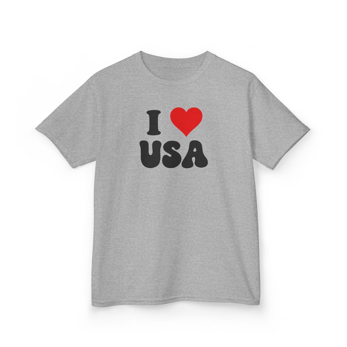 I Love USA T-Shirt, Patriotic Tee, American Flag Shirt, USA Pride, Fourth of July, USA Gift, America Lover, Red White Blue, gift for her