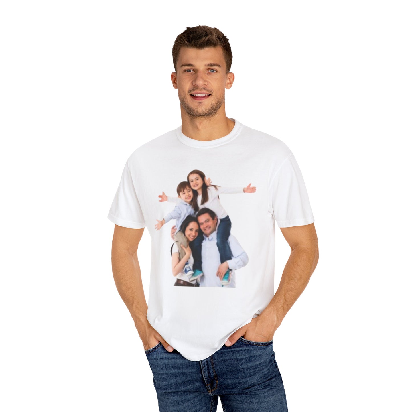 Custom Shirt With Photo, Make Your Own Shirt, Comfort Colors Custom Photo Shirt, Birthday Photo , Family Photo Shirt | Custom Image Shirt