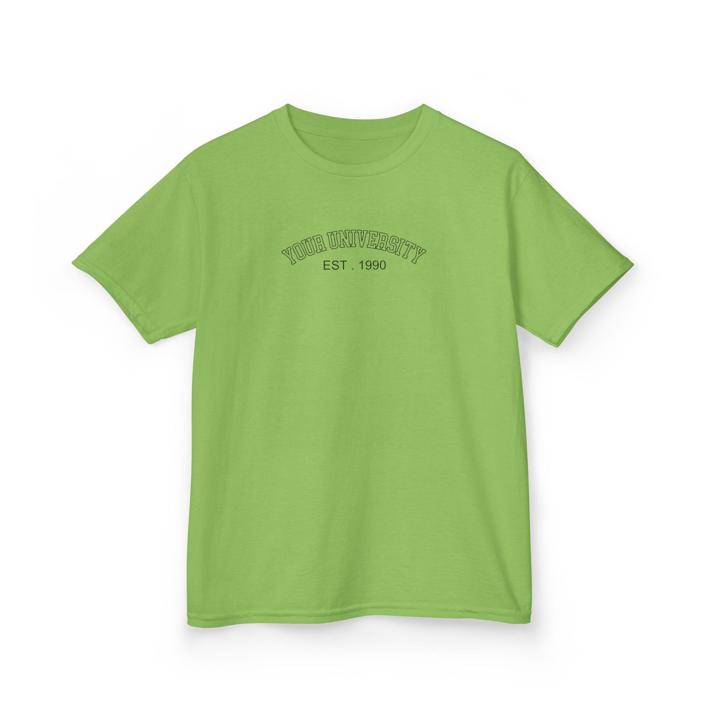 Personalized University Baby Tee, Personalized University Name Shirt, personalized text shirt, Custom Text Shirt, Graduation shirt, Crop Top