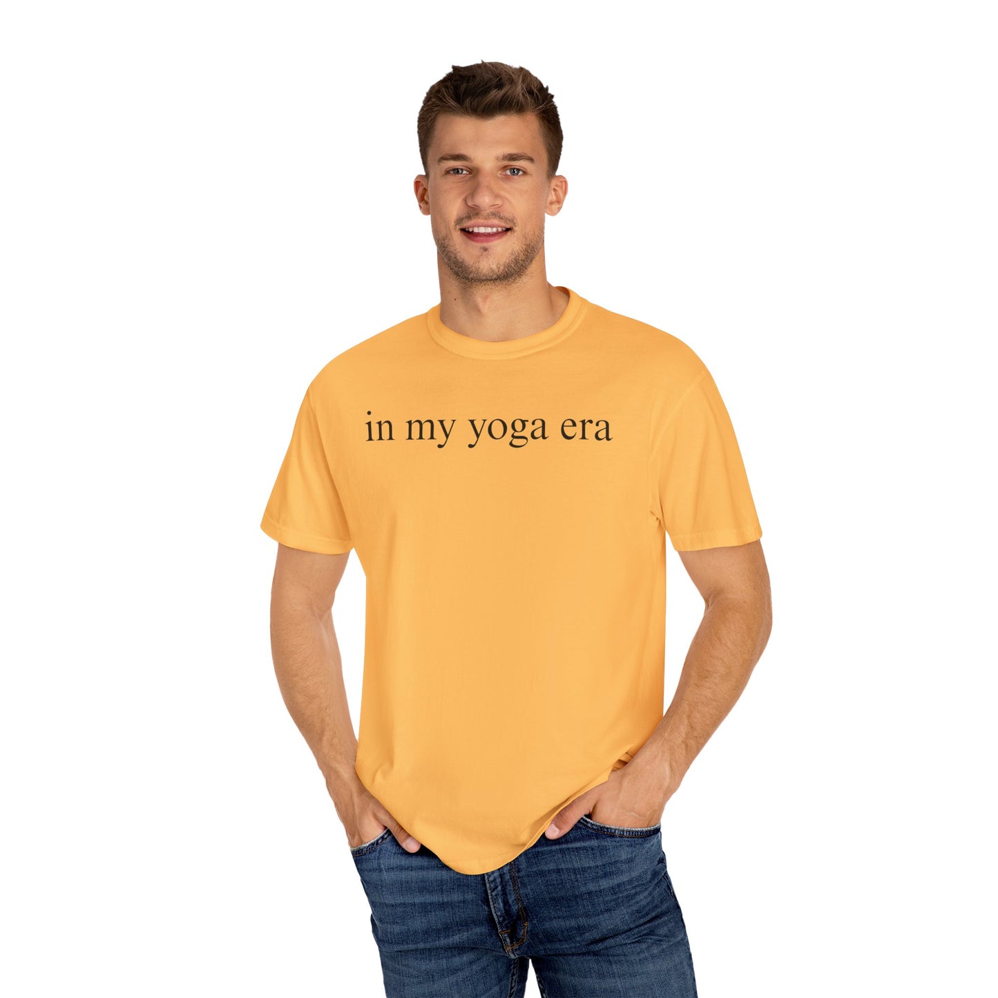 Comfort Colors® In My Yoga Era Shirt, Meditation Shirt for Women, Yoga Lover Shirt, Yoga Saying Shirts, Yoga T Shirt Woman