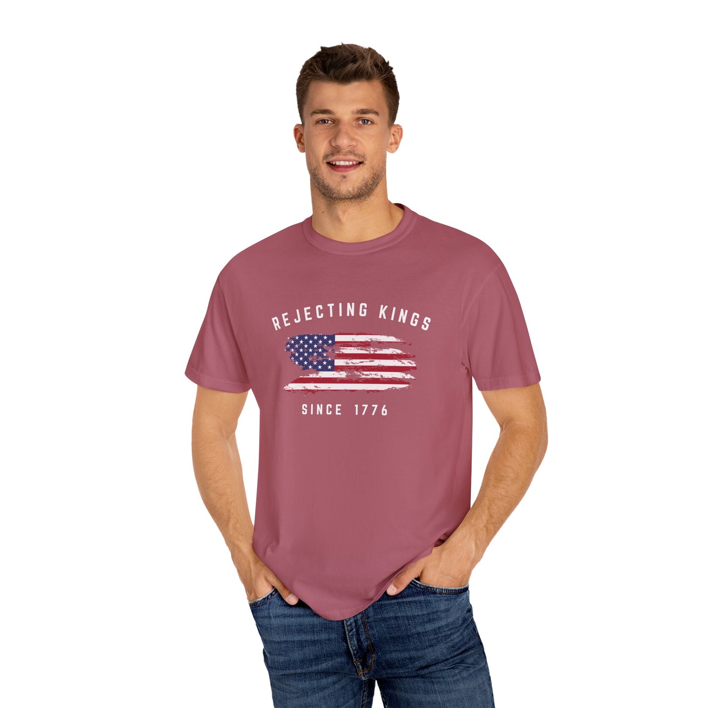 Rejecting Kings Shirt, personalized 4th July independent shirt, Since 1776 Shirt,No Kings In America Shirt,Pro Democracy Shirt,gift for her