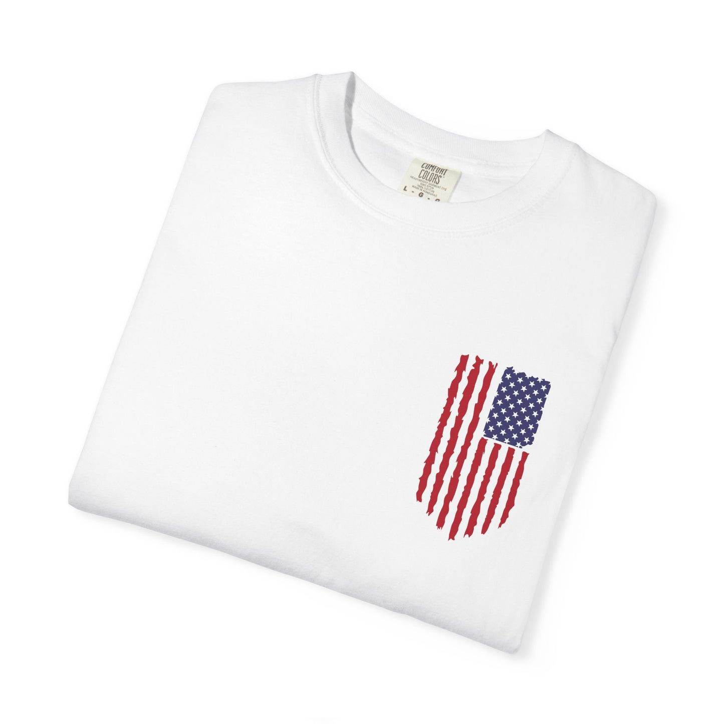 Comfort Colors Men's American Flag Shirt, American flag 4th of July shirt, Men's American Flag Shirt, Patriotic Shirt, USA Flag Tee,