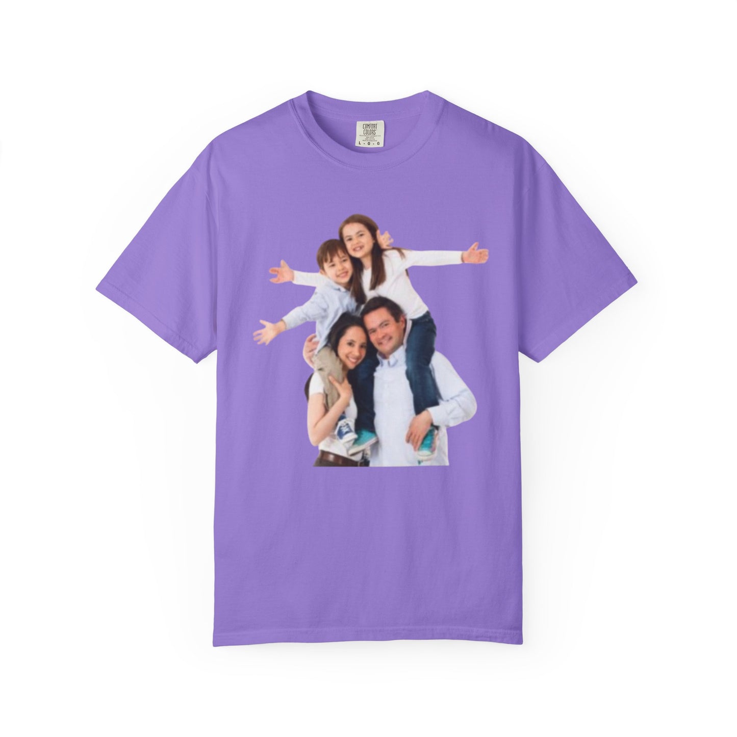 Custom Shirt With Photo, Make Your Own Shirt, Comfort Colors Custom Photo Shirt, Birthday Photo , Family Photo Shirt | Custom Image Shirt