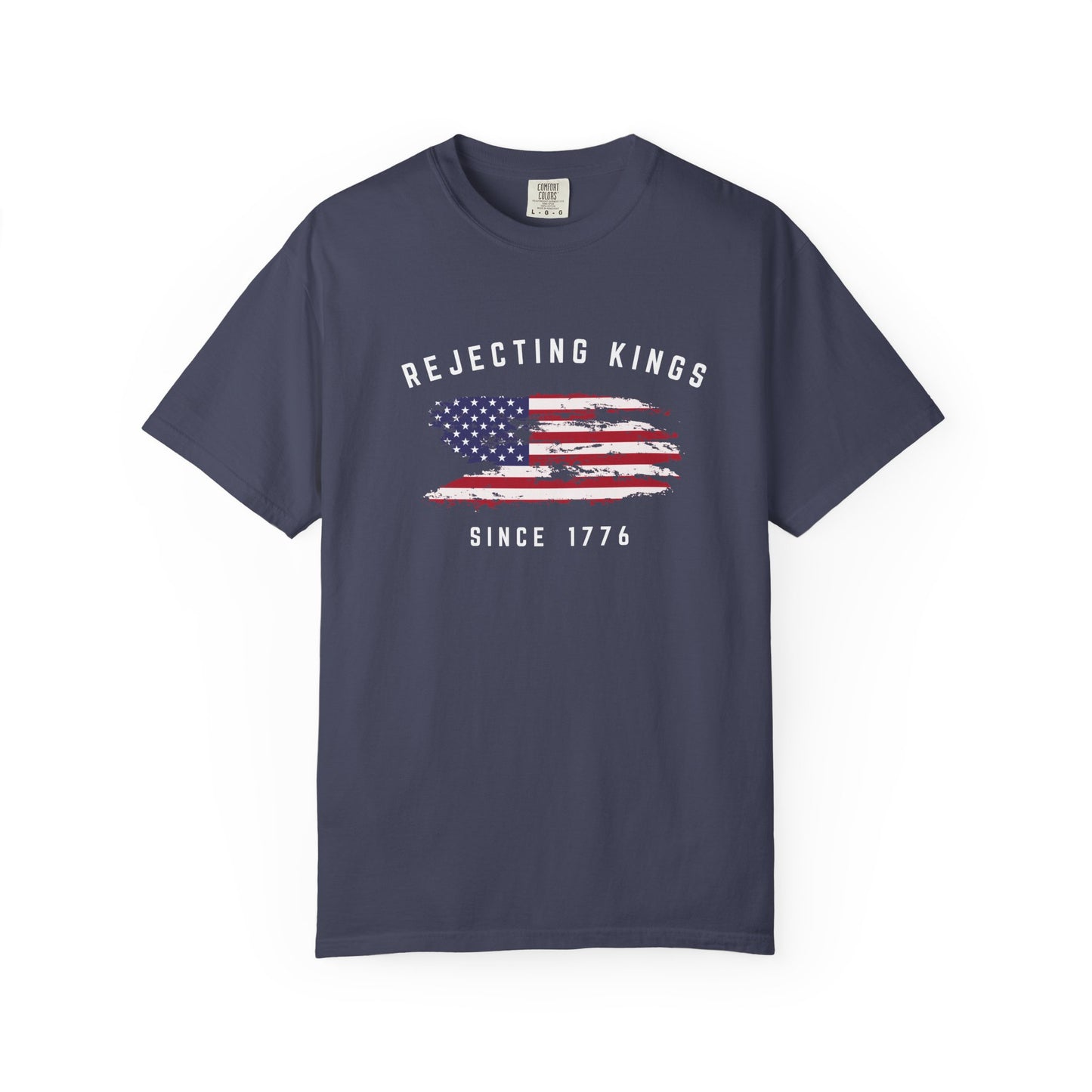 Rejecting Kings Shirt, personalized 4th July independent shirt, Since 1776 Shirt,No Kings In America Shirt,Pro Democracy Shirt,gift for her