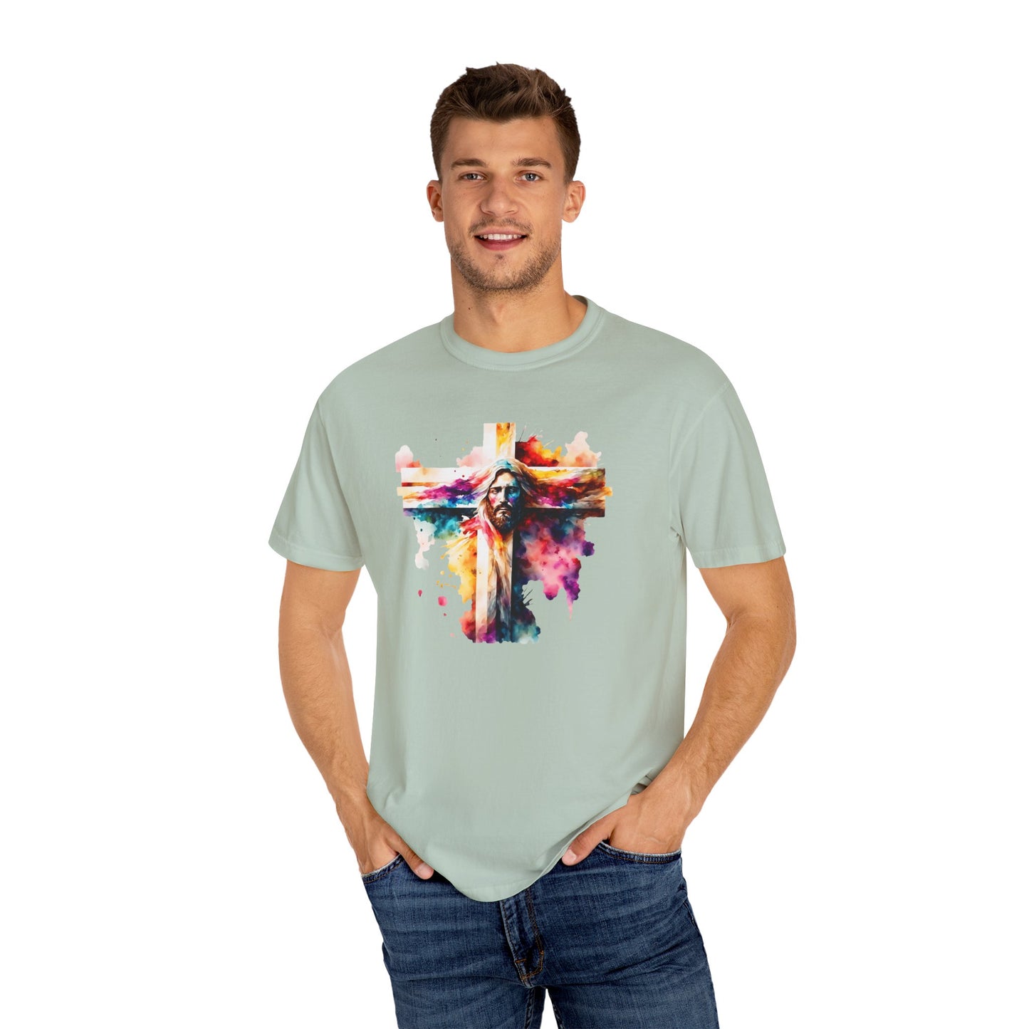 Independence Day Shirt, 4th of July Shirt, She Loves Jesus shirt,America Retro Shirt,Usa Shirt, USA Flag, patriotic jesus shirt,gift for her