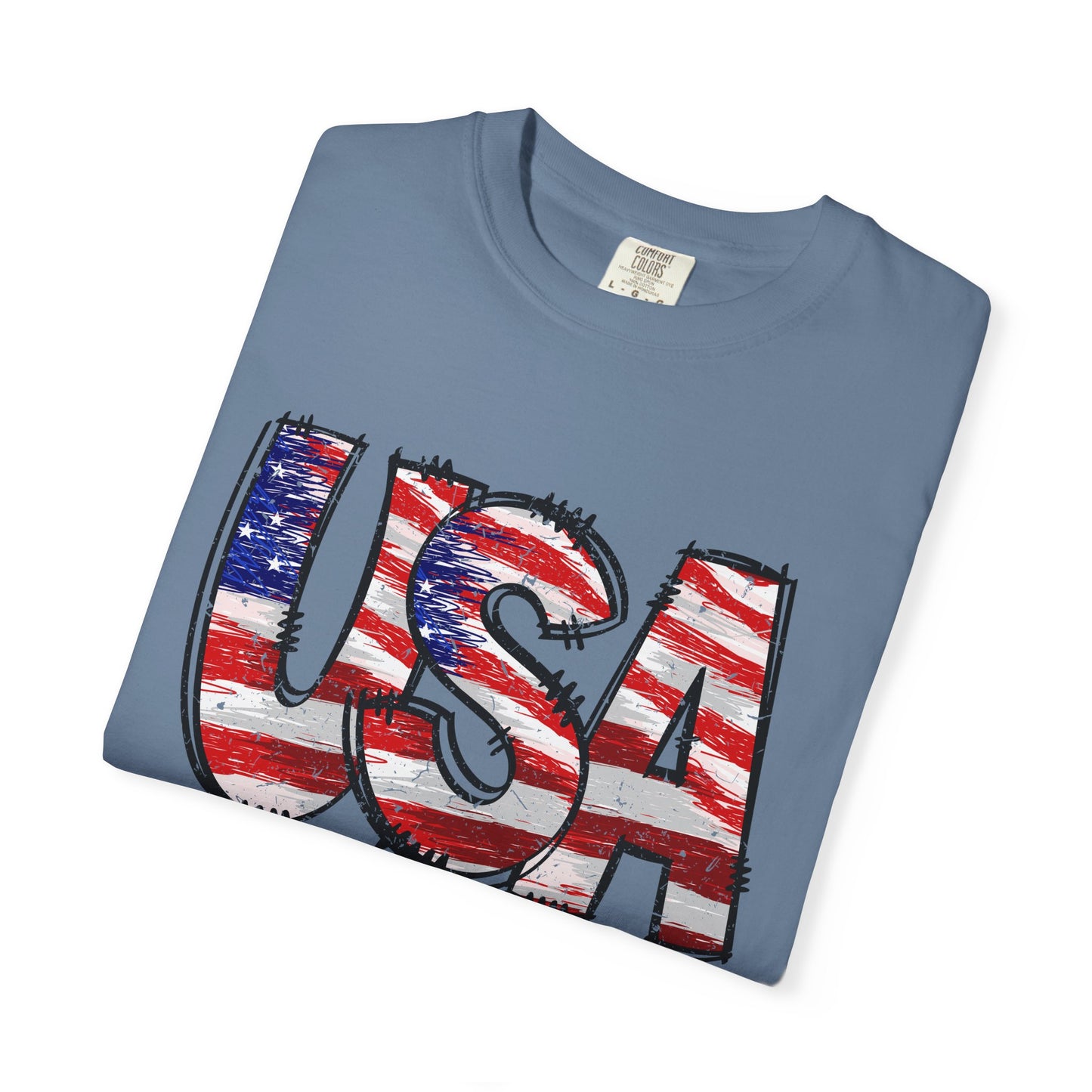 Comfort Color USA Shirt, Independent Day Shirt, USA 1776 Top, Gift For Her, Valentine's Day Shirt, America Shirt, 4th of July Tee,