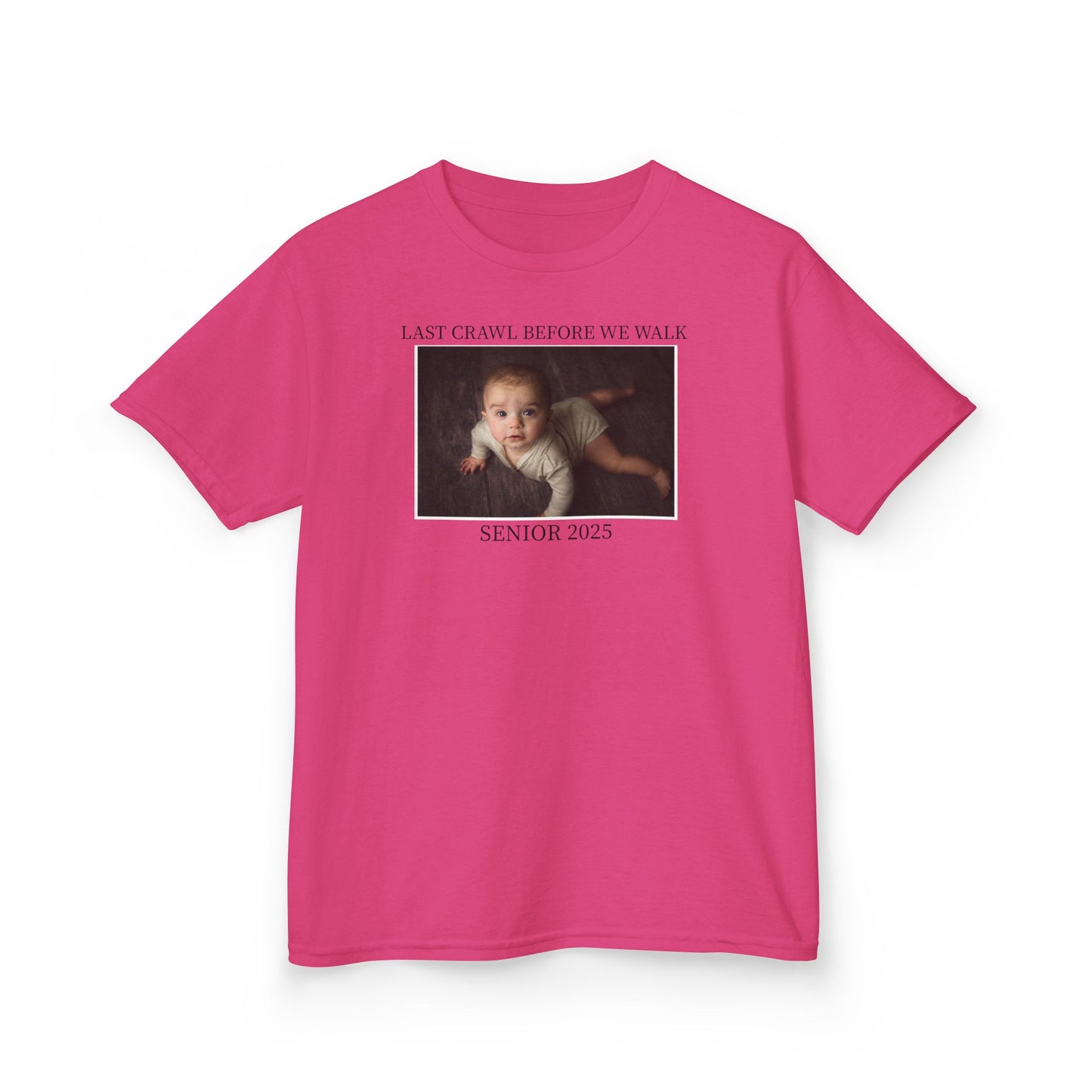 Custom Photo Senior Baby Tee, Last Crawl Before We Walk Grad Baby Tee, Sorority Bar Crawl Shirt, Custom Bar Crawl Tshirt,Custom Photo shirt