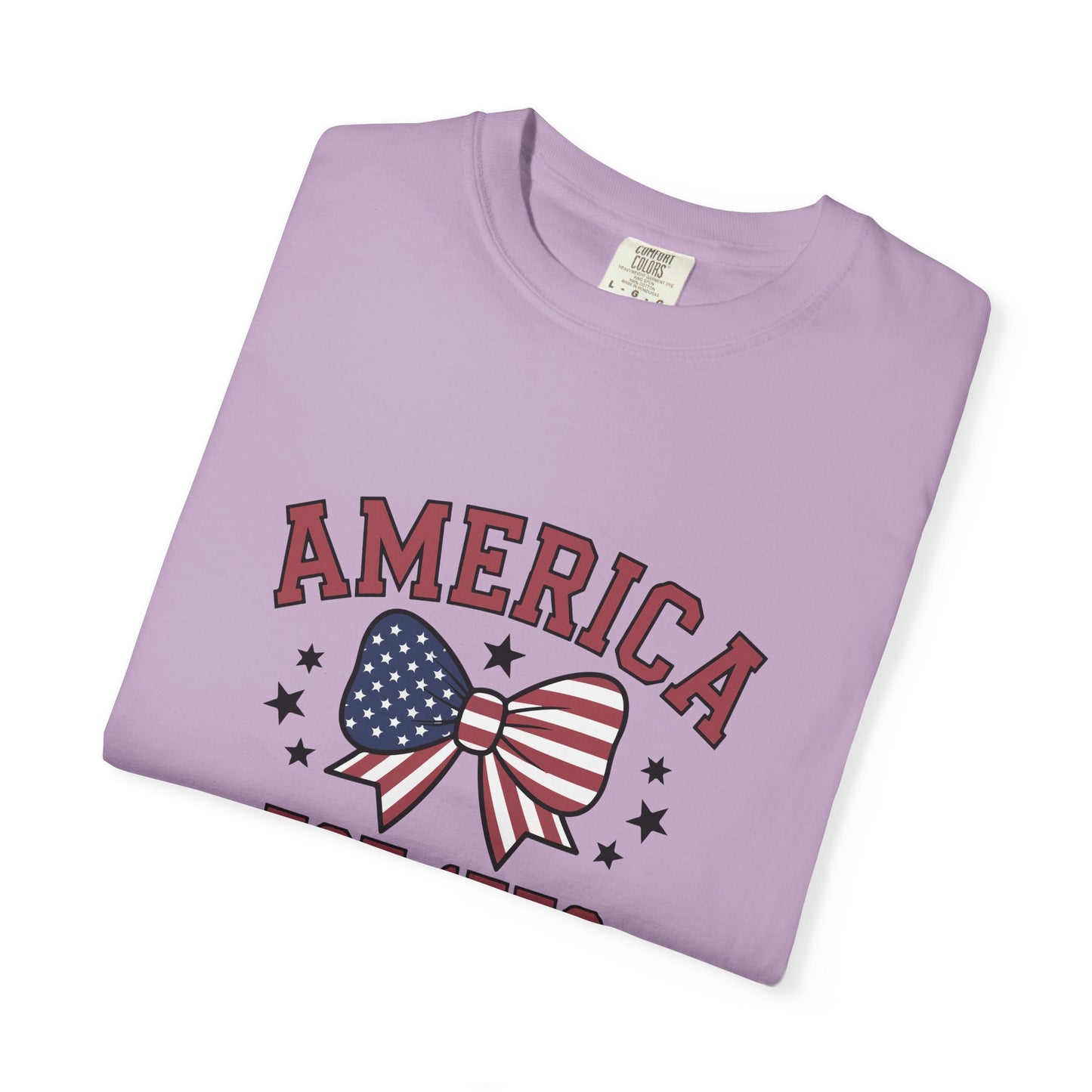 Comfort Colors USA Shirt, 4th of July shirt, America est 1776 shirt, red white blue shirt, summer patriotic shirt for women, gift fo her