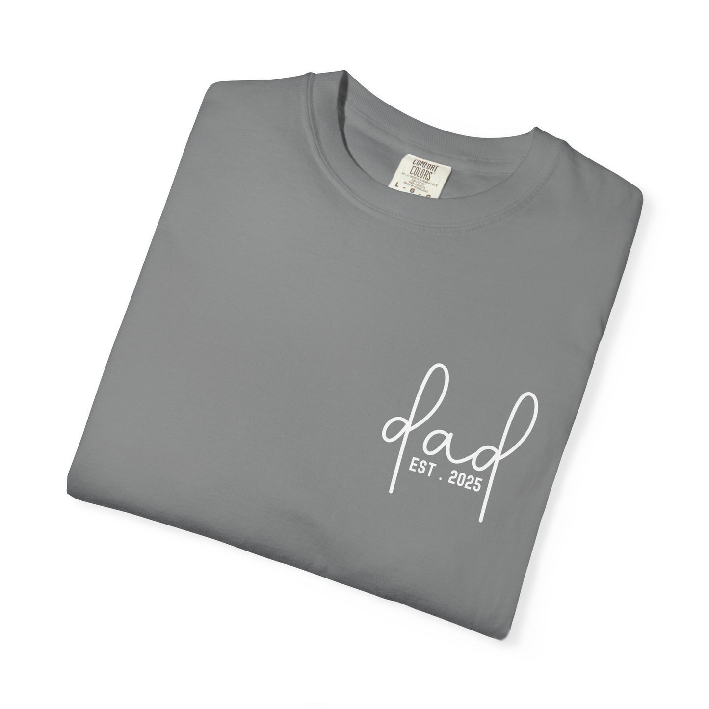 Comfort Color T-Shirt, Custom Text Shirt, Personalized Tee, Father's Day Shirt, Gift for Her, Birthday Gift, Usa Shirt, Grandpa shirt