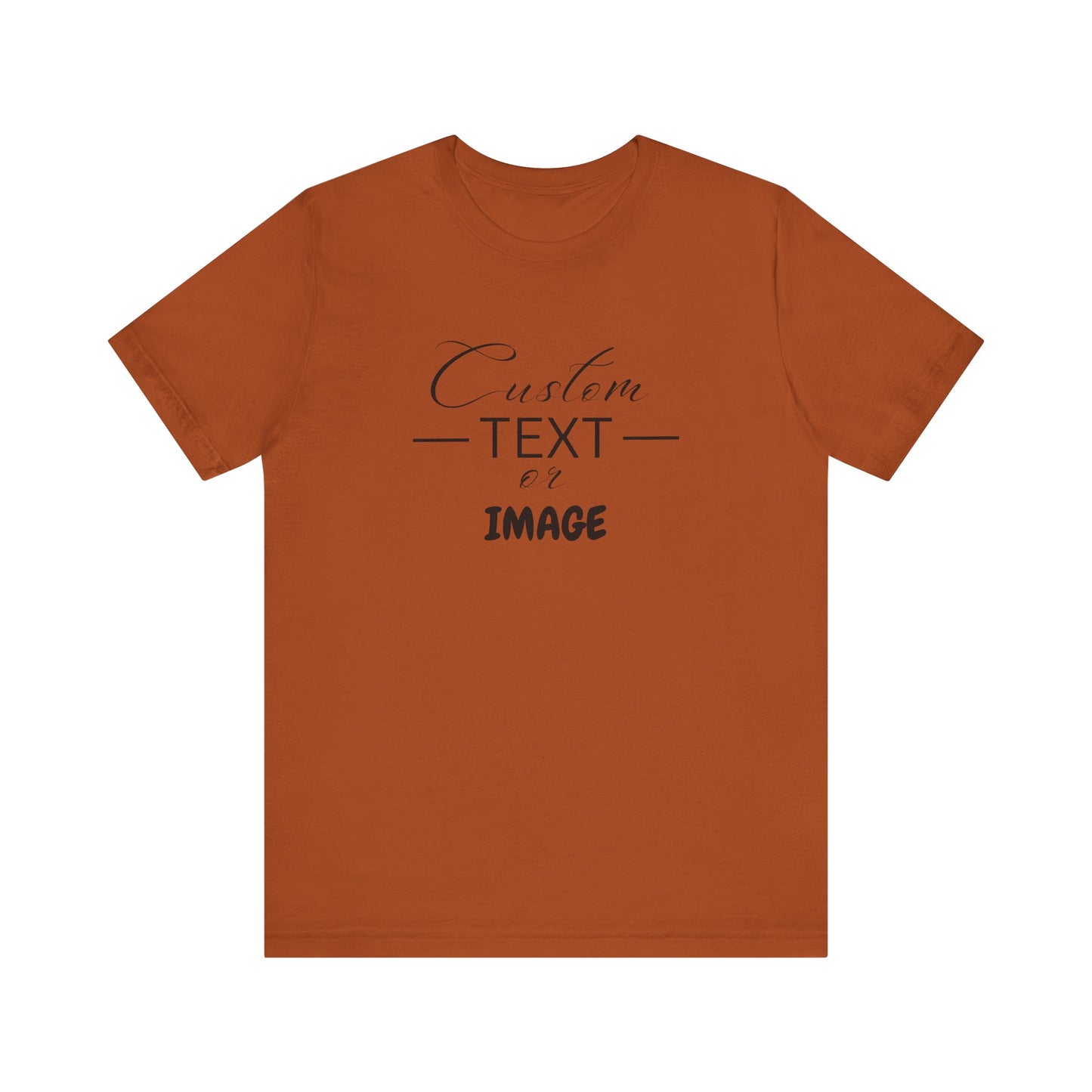Custom Bell Canvas T Shirt, Personalized Bella Shirt, Custom Unisex Shirts, Custom Shirt, T-Shirt, Custom Logo Shirts, Customizable Business
