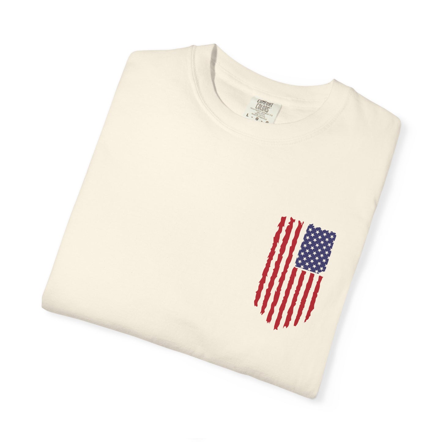 Comfort Colors Men's American Flag Shirt, American flag 4th of July shirt, Men's American Flag Shirt, Patriotic Shirt, USA Flag Tee,