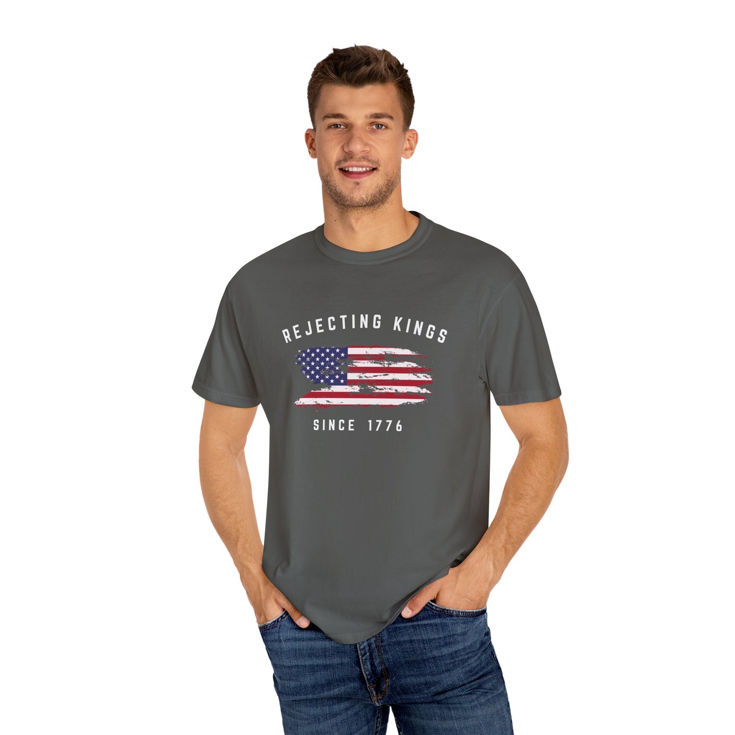 Rejecting Kings Shirt, personalized 4th July independent shirt, Since 1776 Shirt,No Kings In America Shirt,Pro Democracy Shirt,gift for her