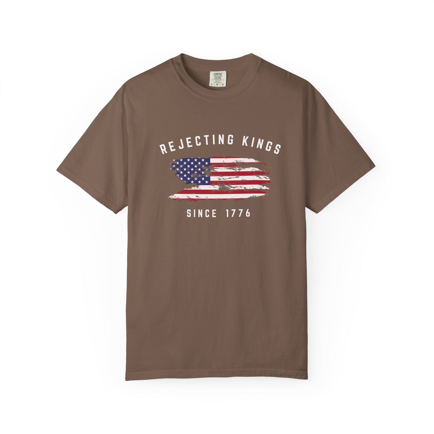 Rejecting Kings Shirt, personalized 4th July independent shirt, Since 1776 Shirt,No Kings In America Shirt,Pro Democracy Shirt,gift for her