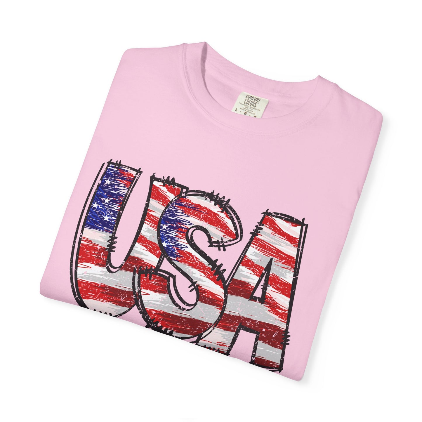 Comfort Color USA Shirt, Independent Day Shirt, USA 1776 Top, Gift For Her, Valentine's Day Shirt, America Shirt, 4th of July Tee,