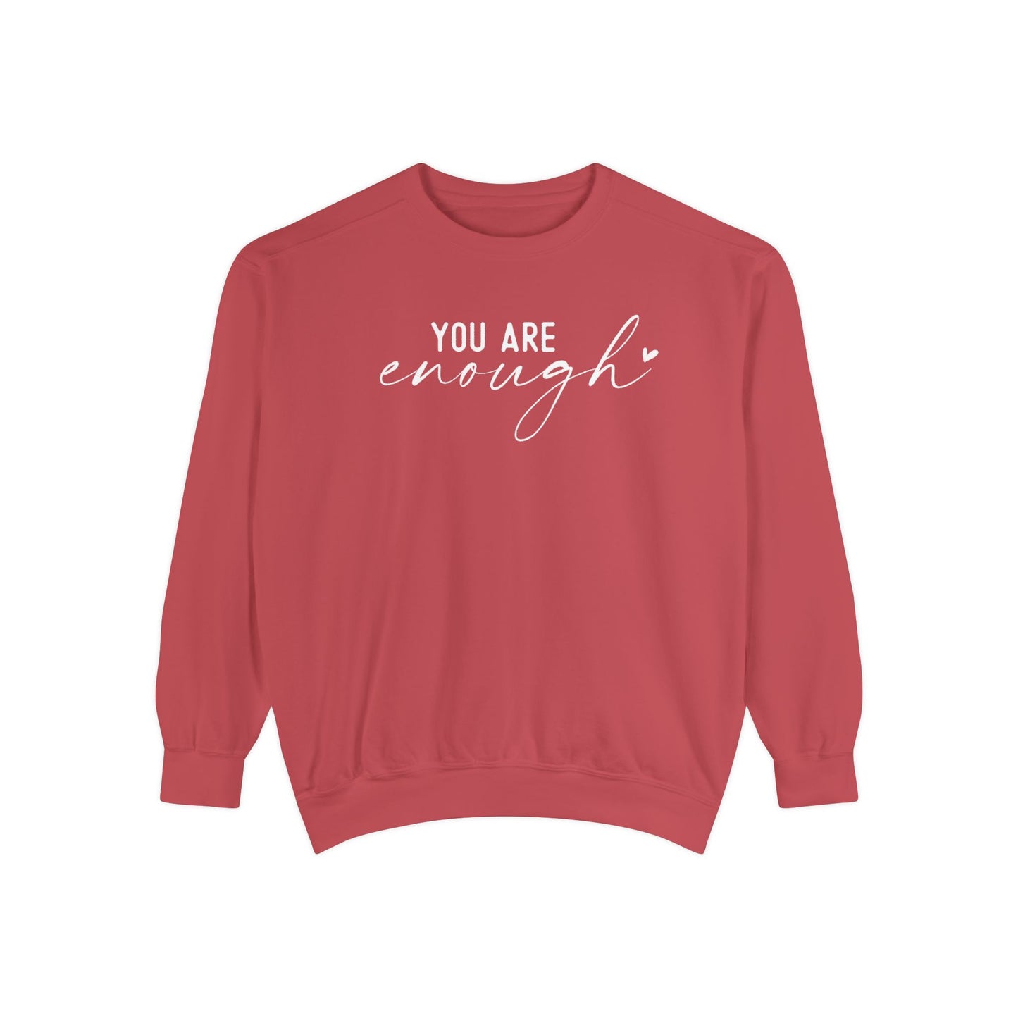 You are Enough Shirt, Front Shirt, Positivity Shirt, comfort color shirt, Gift for mom, you enough for me, sweatshirt