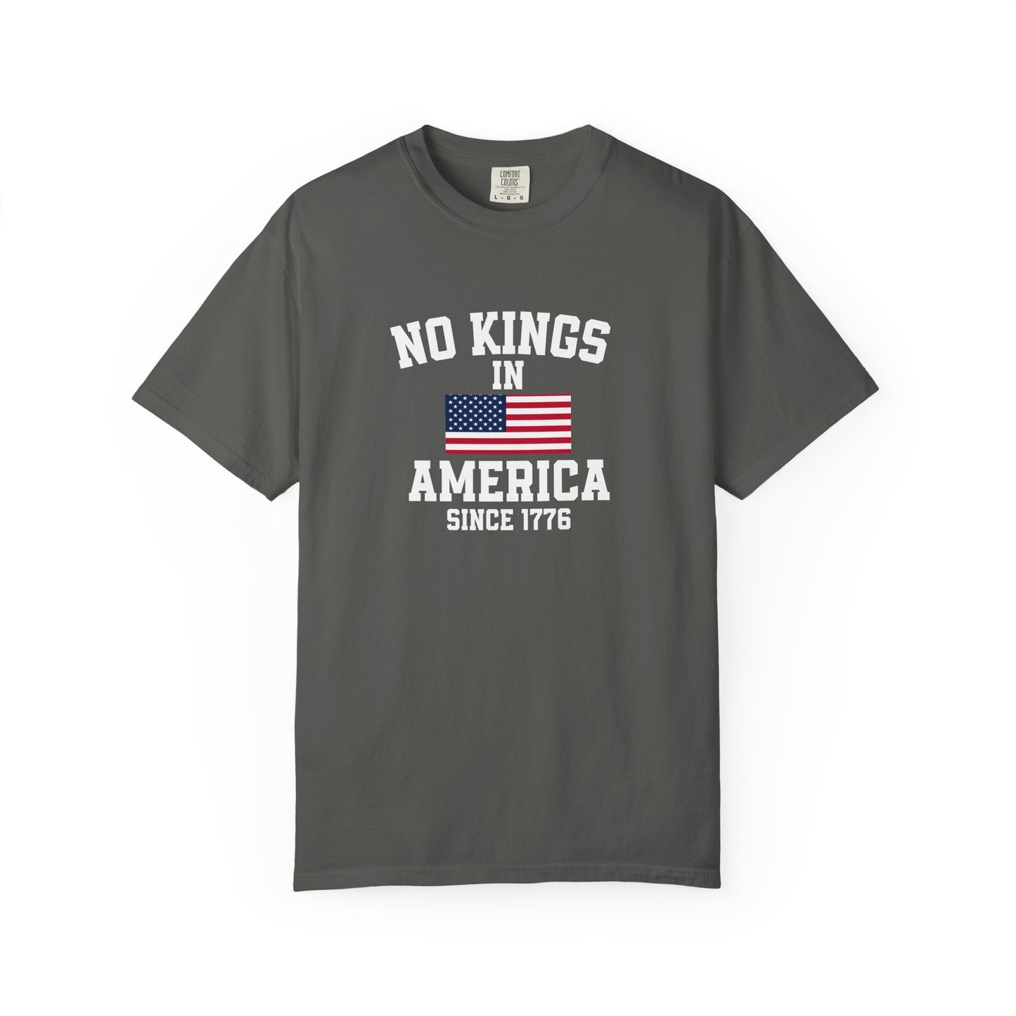 Personalized No Kings in America T Shirt, Democracy Tee, Patriotic Tee , personalized T shirt, 4th July Custom shirt, Liberal Shirt
