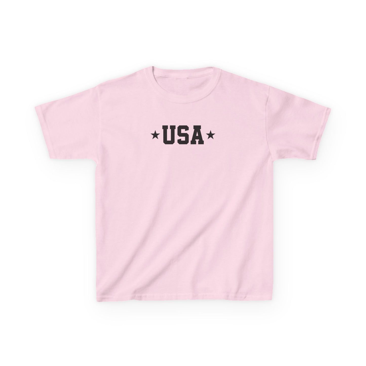 USA (Block Font - Two Stars), Personalized kids shirt, Usa peronalized baby tee,Fourth of July Tee ,Patriotic Shirt,Kids 4th of July Shirts