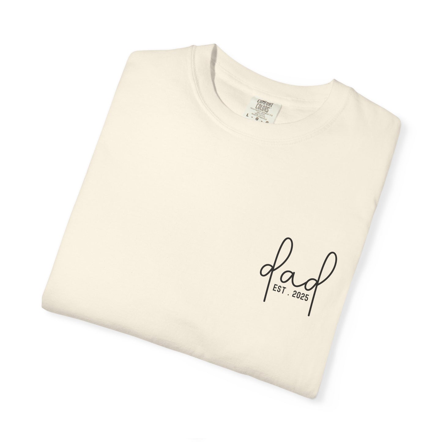 Personalized Dad Shirt, Dad Shirt, Gift for Dad, Dad Tee, Dad EST Shirt, Dad Custom Shirt, Custom text, Gift for Dad, Father Gift
