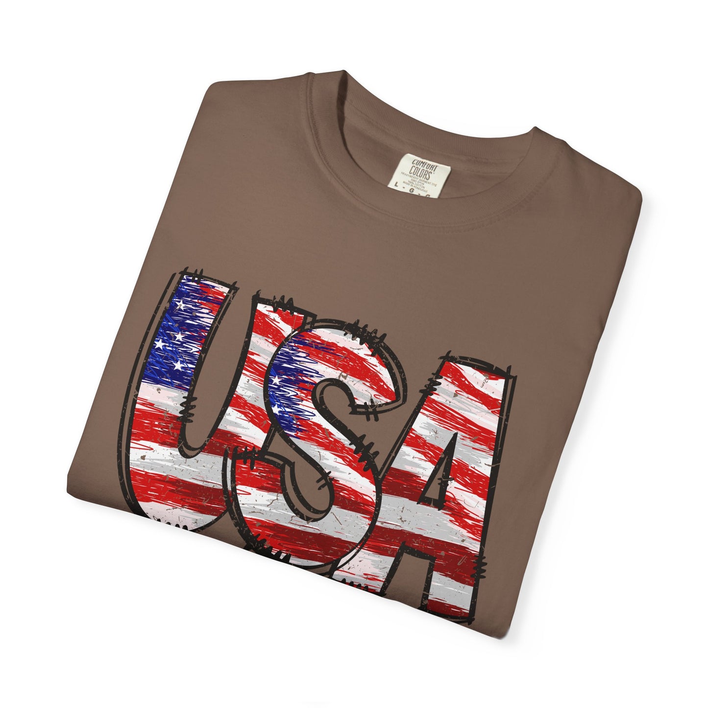 Comfort Color USA Shirt, Independent Day Shirt, USA 1776 Top, Gift For Her, Valentine's Day Shirt, America Shirt, 4th of July Tee,