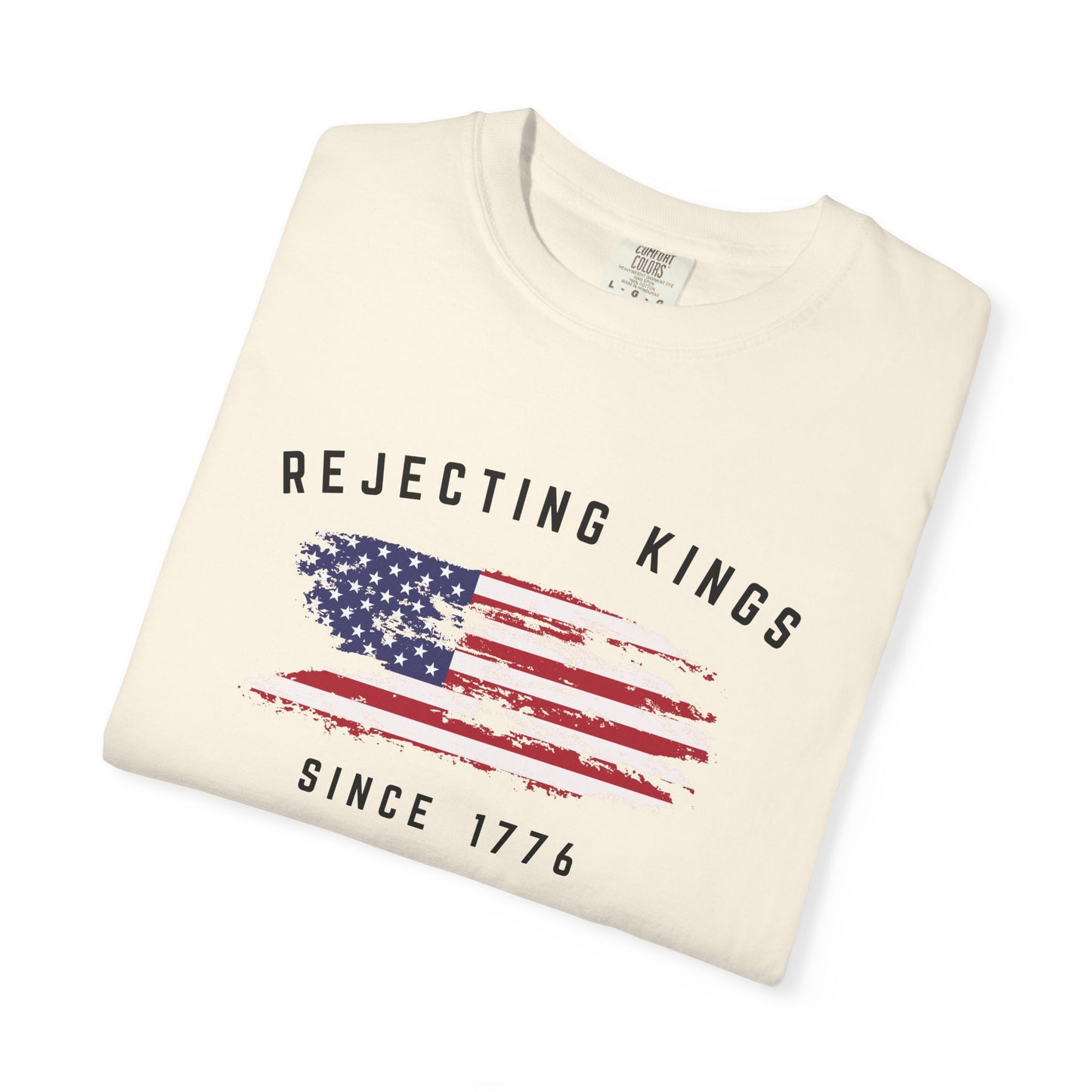 Rejecting Kings Shirt, personalized 4th July independent shirt, Since 1776 Shirt,No Kings In America Shirt,Pro Democracy Shirt,gift for her