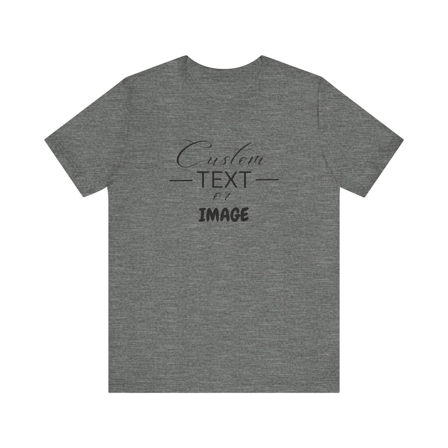 Custom Bell Canvas T Shirt, Personalized Bella Shirt, Custom Unisex Shirts, Custom Shirt, T-Shirt, Custom Logo Shirts, Customizable Business