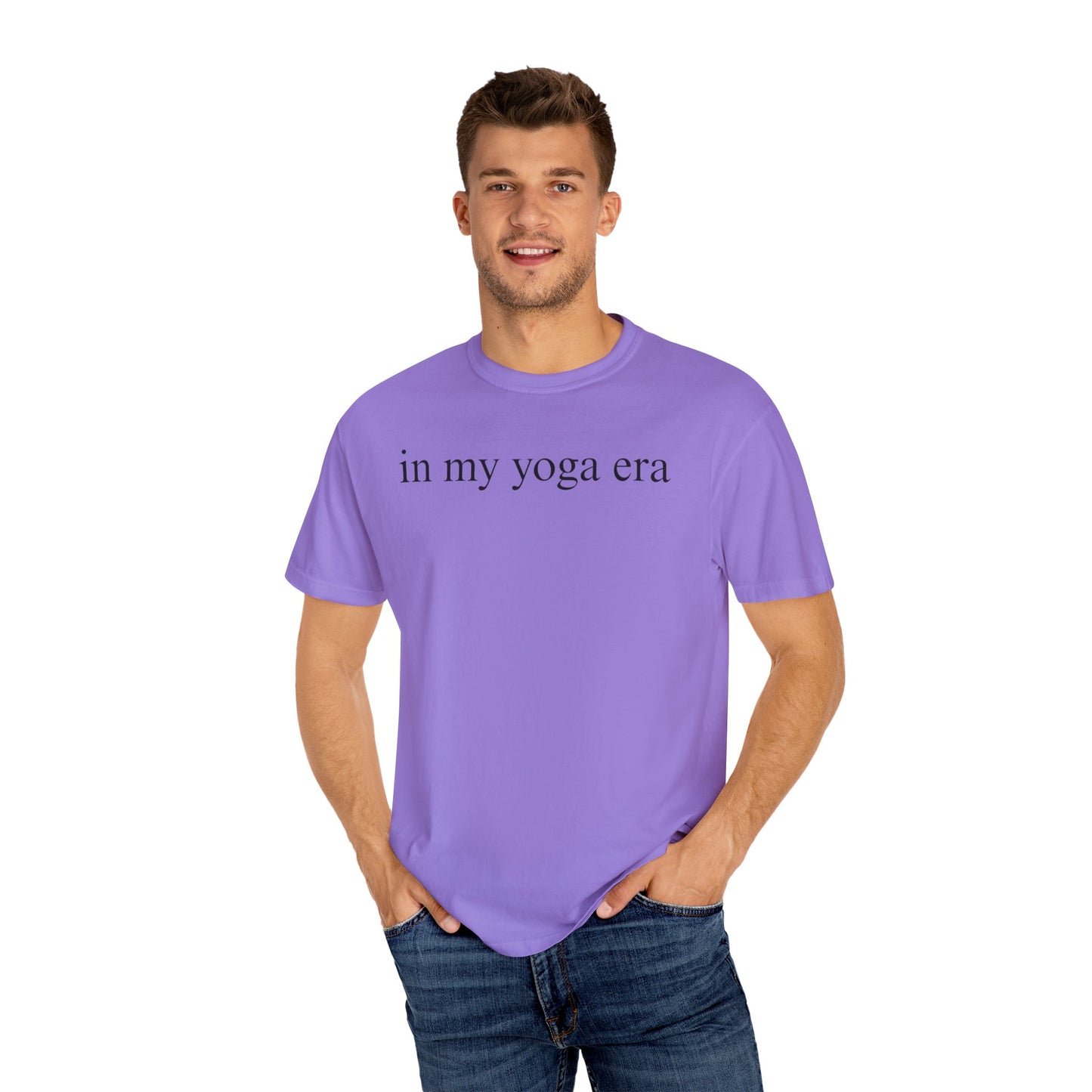 Comfort Colors® In My Yoga Era Shirt, Meditation Shirt for Women, Yoga Lover Shirt, Yoga Saying Shirts, Yoga T Shirt Woman