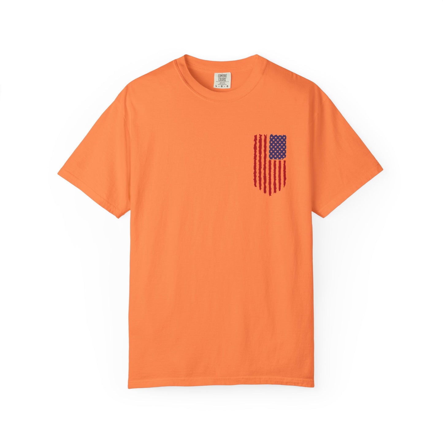 Comfort Colors Men's American Flag Shirt, American flag 4th of July shirt, Men's American Flag Shirt, Patriotic Shirt, USA Flag Tee,