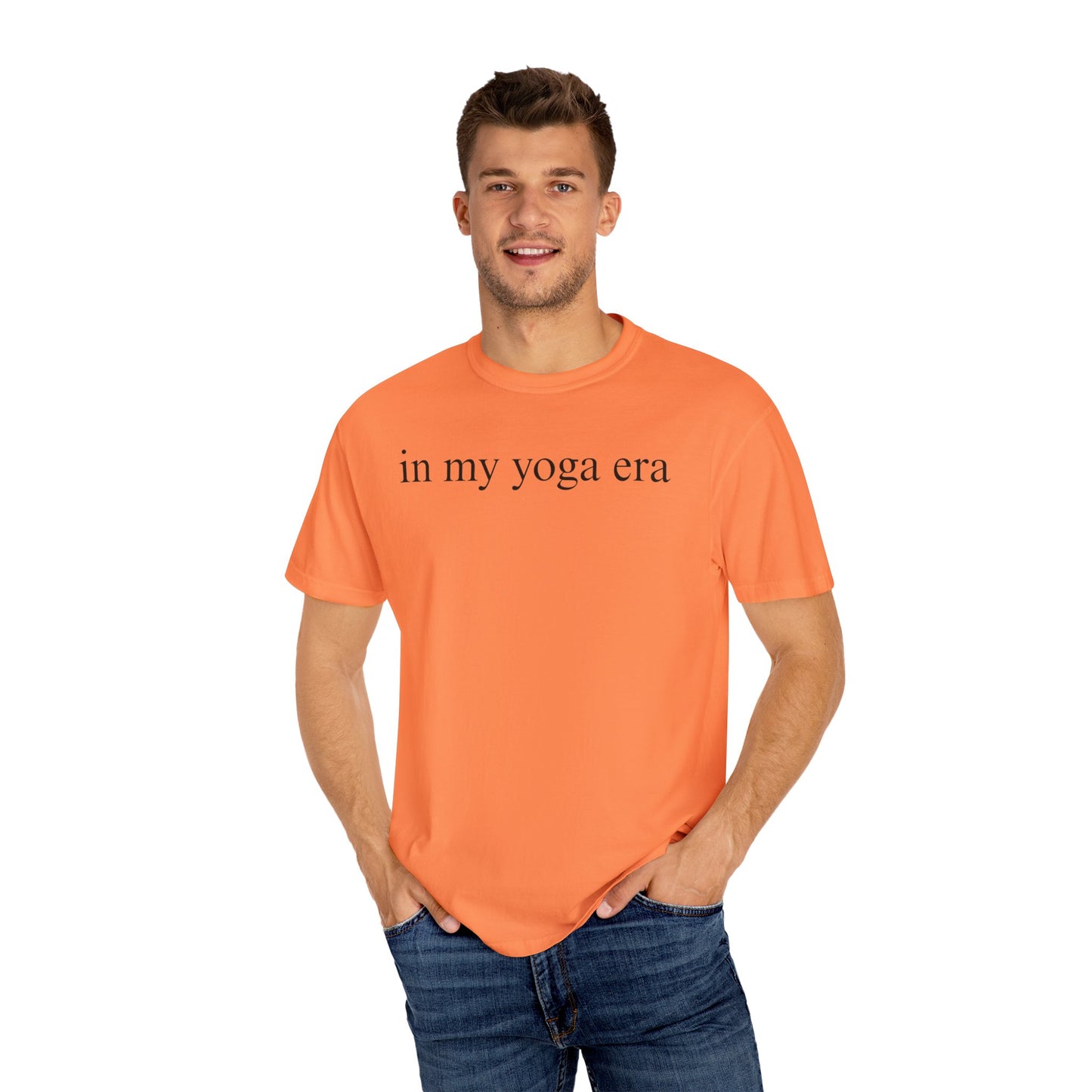 Comfort Colors® In My Yoga Era Shirt, Meditation Shirt for Women, Yoga Lover Shirt, Yoga Saying Shirts, Yoga T Shirt Woman
