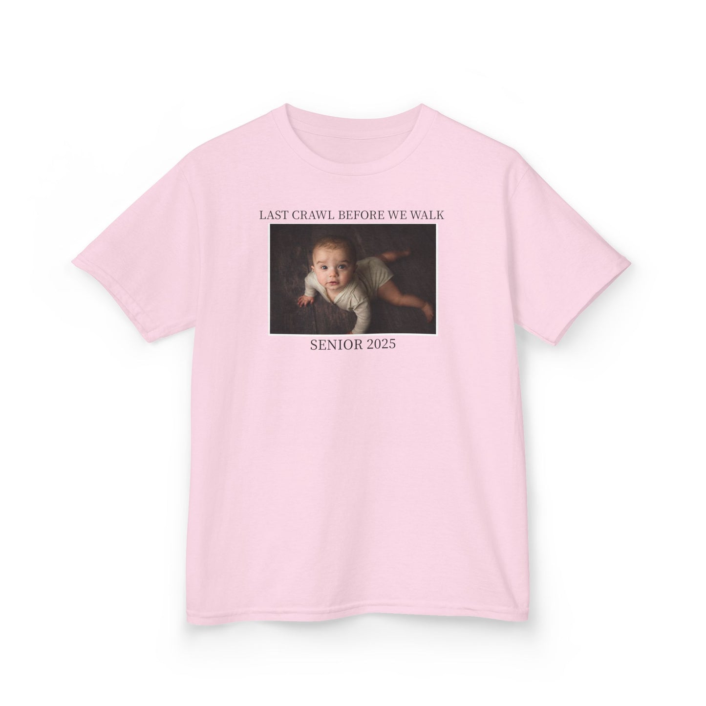 Custom Photo Senior Baby Tee, Last Crawl Before We Walk Grad Baby Tee, Sorority Bar Crawl Shirt, Custom Bar Crawl Tshirt,Custom Photo shirt