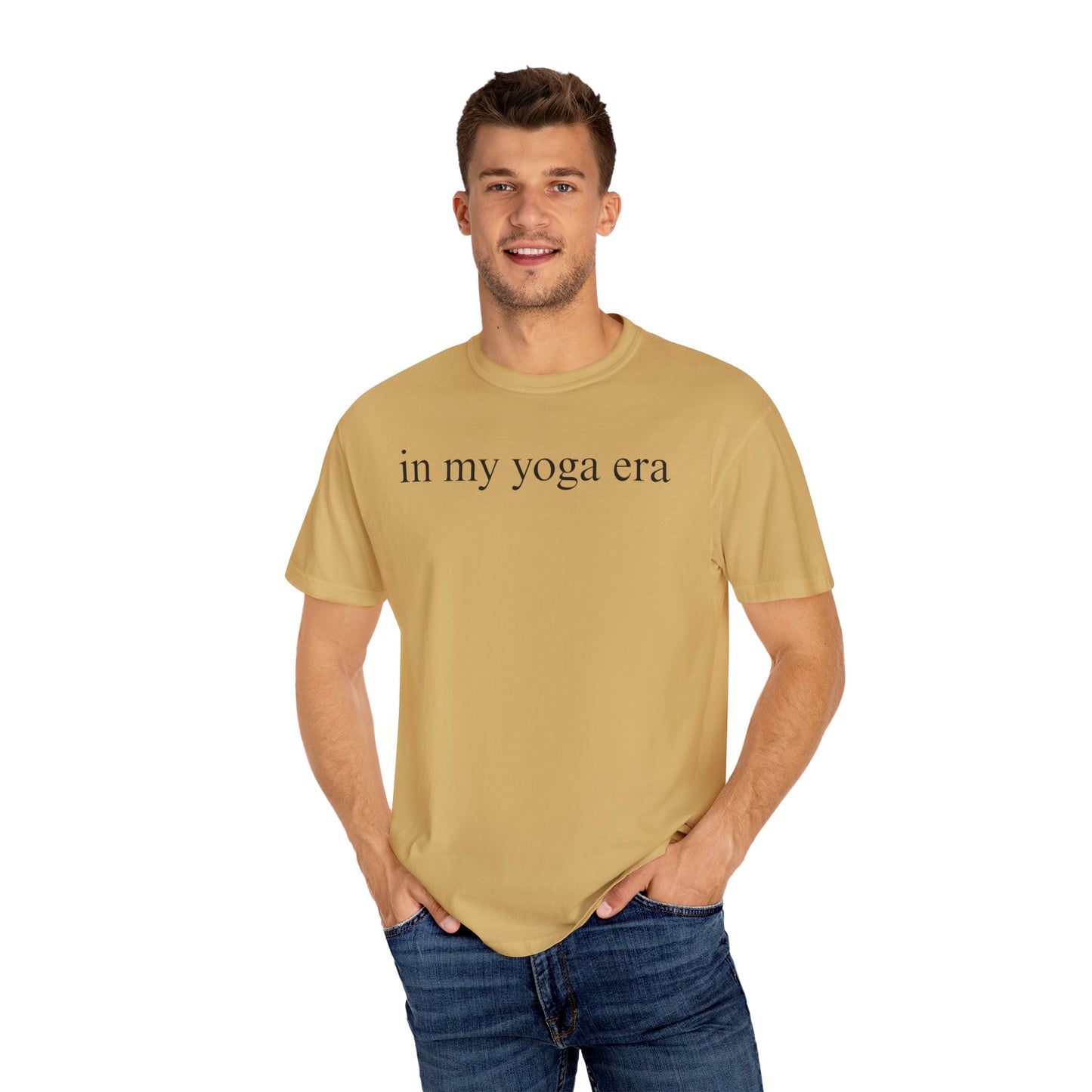 Comfort Colors® In My Yoga Era Shirt, Meditation Shirt for Women, Yoga Lover Shirt, Yoga Saying Shirts, Yoga T Shirt Woman