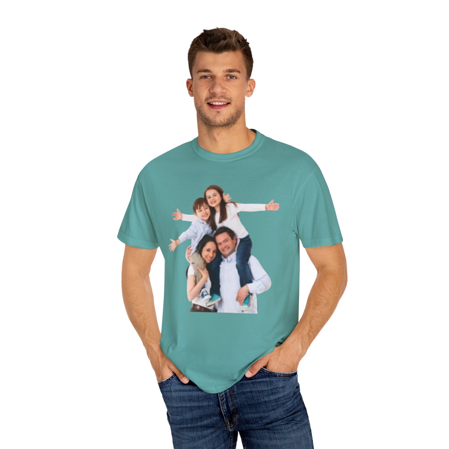 Custom Shirt With Photo, Make Your Own Shirt, Comfort Colors Custom Photo Shirt, Birthday Photo , Family Photo Shirt | Custom Image Shirt