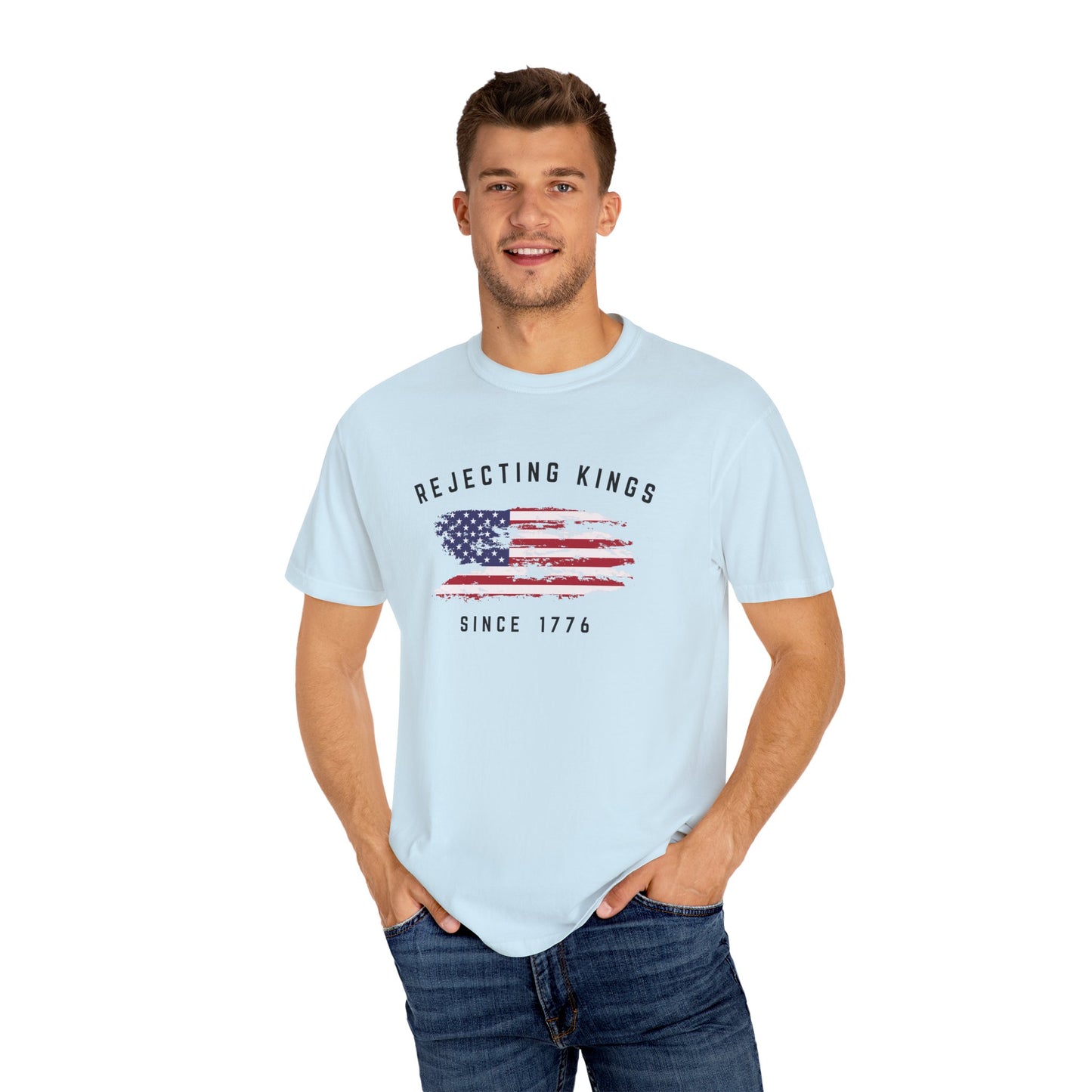 Rejecting Kings Shirt, personalized 4th July independent shirt, Since 1776 Shirt,No Kings In America Shirt,Pro Democracy Shirt,gift for her
