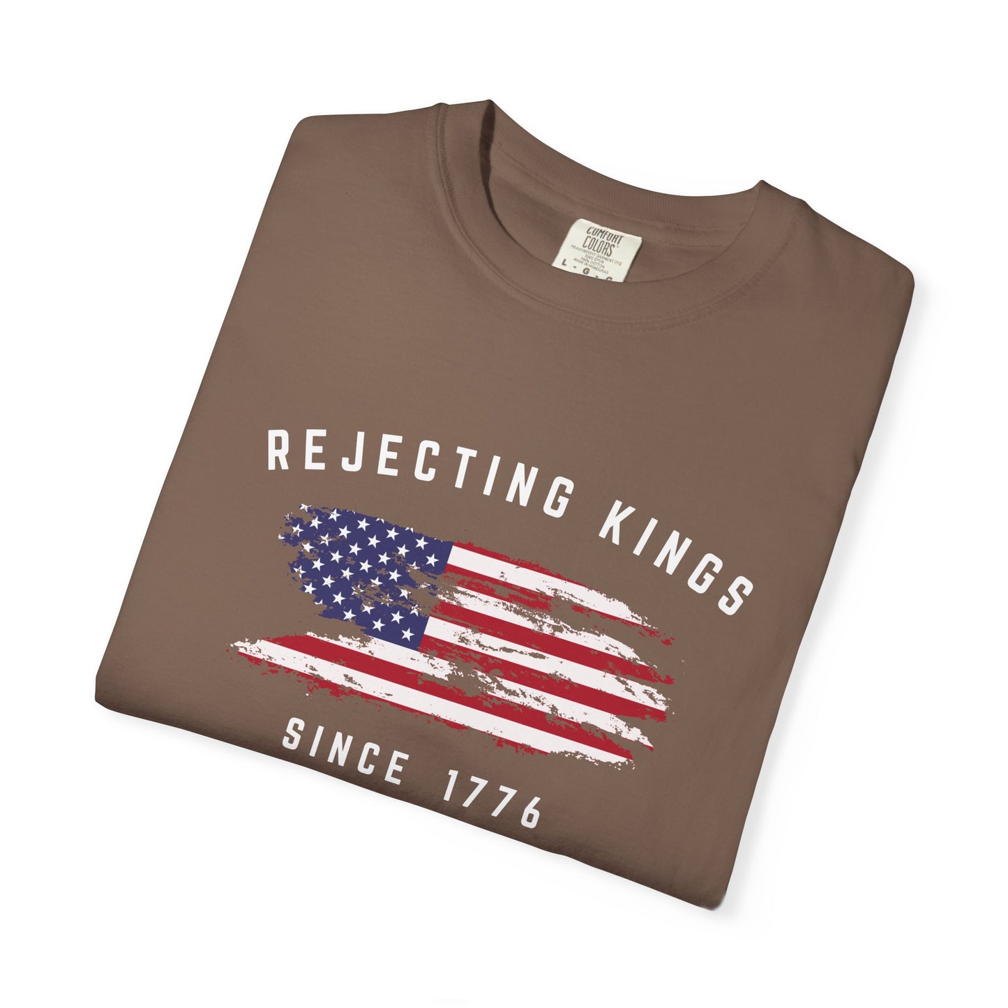 Rejecting Kings Shirt, personalized 4th July independent shirt, Since 1776 Shirt,No Kings In America Shirt,Pro Democracy Shirt,gift for her