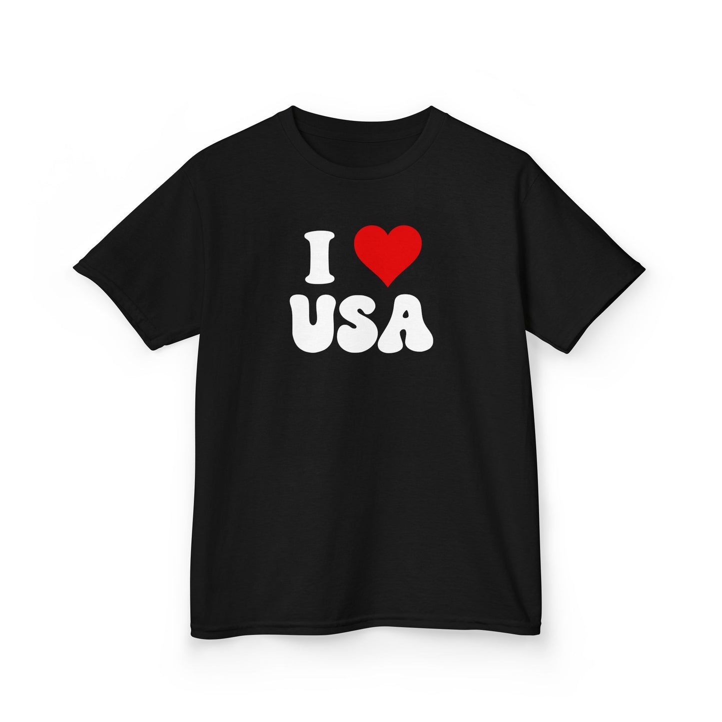 I Love USA T-Shirt, Patriotic Tee, American Flag Shirt, USA Pride, Fourth of July, USA Gift, America Lover, Red White Blue, gift for her