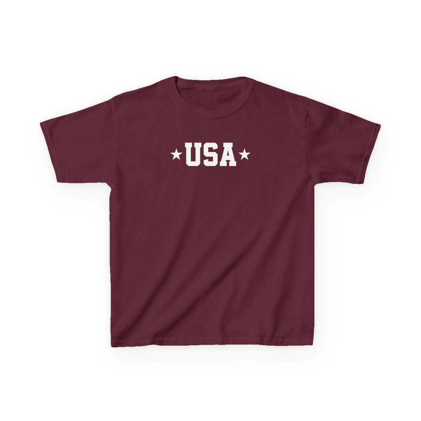 USA (Block Font - Two Stars), Personalized kids shirt, Usa peronalized baby tee,Fourth of July Tee ,Patriotic Shirt,Kids 4th of July Shirts